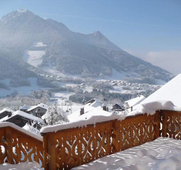 Appartement Les Sapins Blancs à Vacheresse Extérieur photo